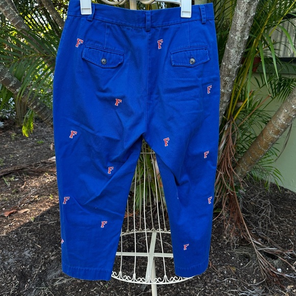 Blue Florida Gators pants. Preppy GameDay. Coastal, frat, dadcore, football - Picture 2 of 5